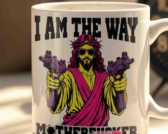 Dungeon Crawler Carl, Uzi Jesus, I Am The Way, dcc, Bookish Mug
