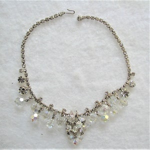 Juliana/D&E Beaded Crystal Rhinestone Necklace Verified