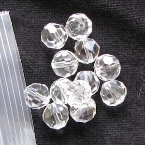 10mm Lot of 12 Swarovski Crystal Beads Crystal art 5000