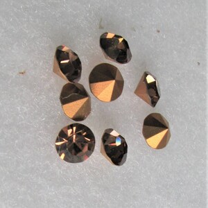 47ss Light Smoke Topaz Swarovski Rhinestones Art 1100 Qty 8