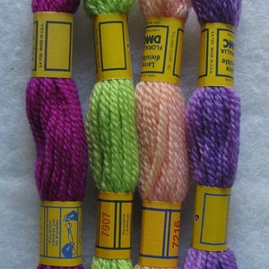 27 Yards DMC 3-Ply Needlepoint/Crewel Yarn (5 Skeins) Color Choice