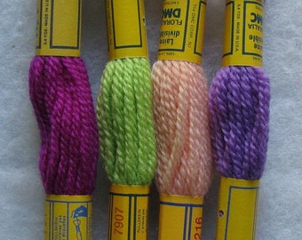 27 Yards DMC 3-Ply Needlepoint/Crewel Yarn (5 Écheveaux) Choix de couleur