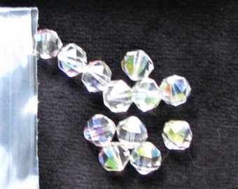 8mm Lot of 12 Swarovski Crystal Beads Crystal AB art 5000