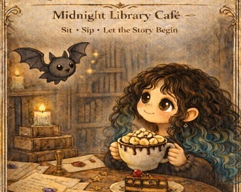 Lunette’s Table - Páginas imprimibles para diario con diseño de muñeca gótica, kit de efímeros y set de rituales (descarga digital)