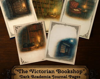 La Librería Victoriana – Páginas del diario Dark Academia (Descarga digital)