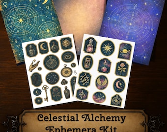 Kit de efímera de alquimia celestial (descarga digital)