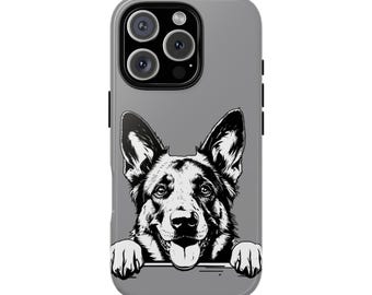 German Shepherd Phone Case for iPhone, Samsung, and Google Pixel, Dog Lover Protective Cover