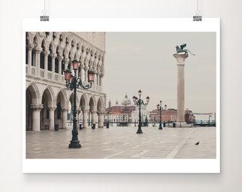 Venice photograph, St Marks Square print, Europe travel print, Piazza San Marco print, Venice decor, Venice print, Italy photograph