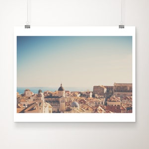 Dubrovnik Rooftops Photograph: Croatia Travel Print