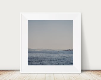 Firth of Clyde photograph, Scotland photograph, Argyll and Bute print, Argyll photograph, Scottish coastline, sail boat print