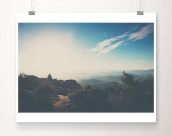 Mt Woodson photograph, California print, west coast decor, San Diego print, mountain print, Poway print, Mt Woodson print, So Cal photograph