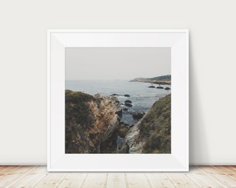 Point Lobos Photograph, Big Sur print, California wall art, west coast decor, Pacific Ocean print, wilderness decor, North California coast