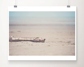SALE beach photography, coastal print, beach house decor, pastel decor, 8x10 discounted art