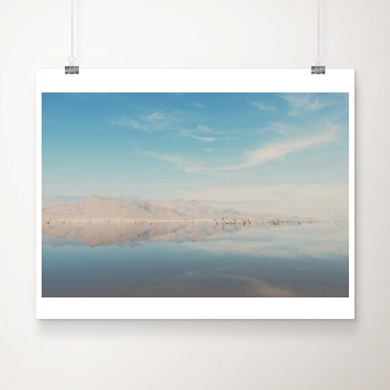 Lake Isabella Photograph: Sierra Nevada Reflection Print