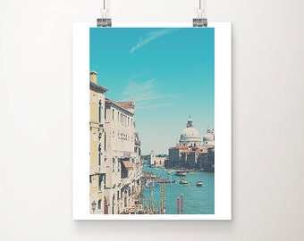 Venice photograph, Venice Grand Canal print, travel photography, Italian decor