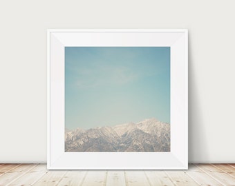 California print, mountains photograph, Sierra Nevadas print, Mount Whitney print, wilderness art