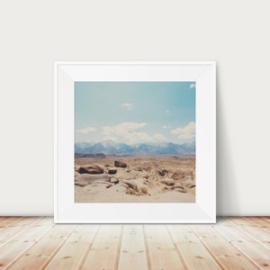 Alabama Hills Print: Sierra Nevada Landscape Photography