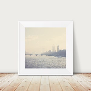 Die Themse, Themse, London Druck, London New York Skyline, London Druck, London Druck, London Druck