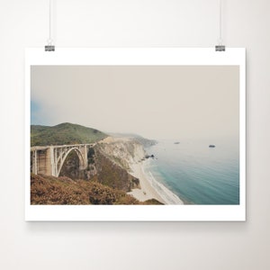 Bixby Bridge Print: Big Sur, California Coast Photography