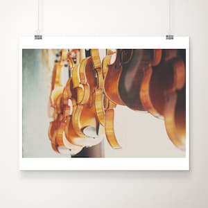 violin photograph, musical instrument print, music room decor, large wall art, violin print, music decor, string instrument