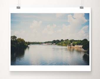 Philadelphia boathouse print, Schuylkill River photograph, Pennsylvania travel print, east coast decor, Philadelphia print, Philly photo