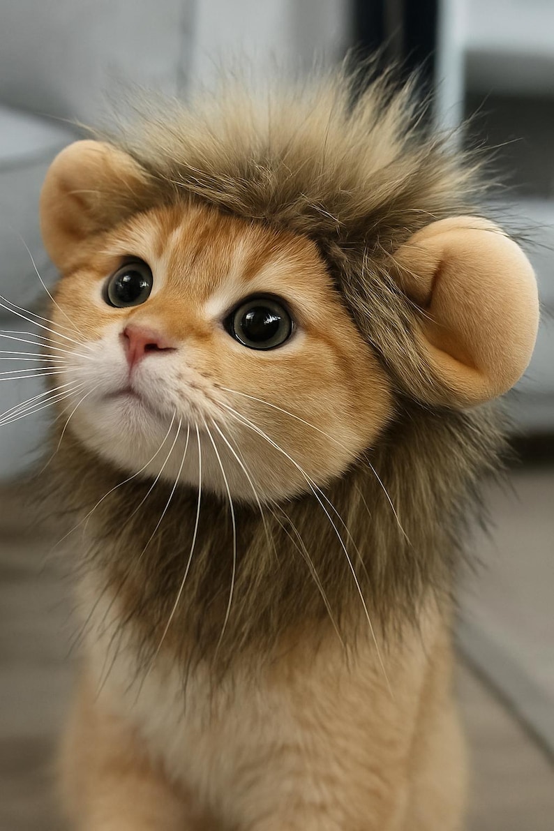cat-lion-mane-costume-funny-halloween-pet-cosplay-etsy-uk