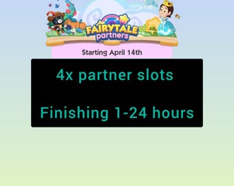 Monopoly Fairytale Partner Event 4 Slot Fast Delivery