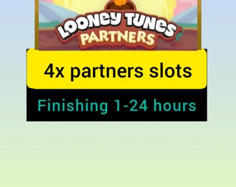 Monopoly Looney Tunes Événement Partenaire 4 Emplacements Livraison Rapide