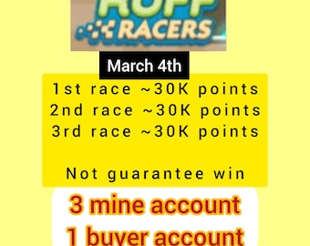 Evento Ruff de Monopoly Go Racer (30.000 puntos por vuelta)