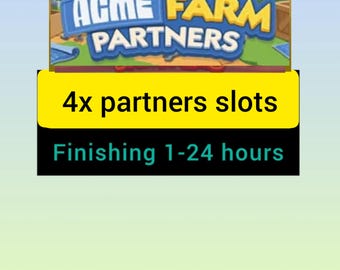 ACME Partners Event Monopoly Go 4 Slot Fast Delivery