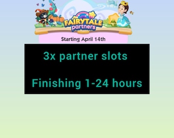 Fairytale Partner Event Monopoly 3 Slot Fast Delivery
