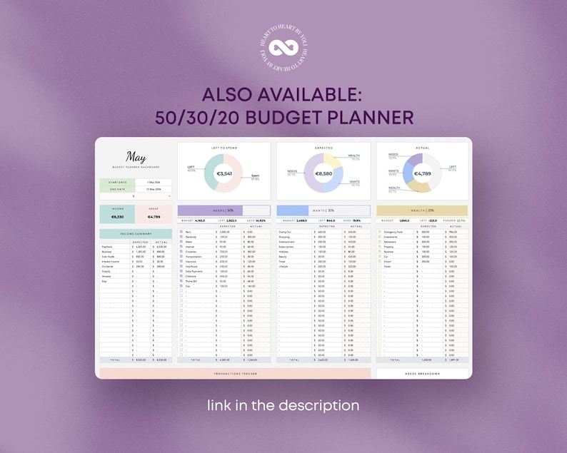 Couples Budget Planner Monthly Family Budget Template Google Sheets Annual Shared Budget Biweekly Expense Tracker Bill Tracker Spreadsheet image 8