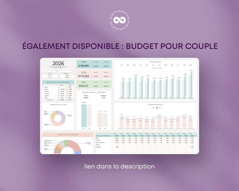 French Budget Planner Google Sheets Budget mensuel français, Monthly Budget Planner français, Monthly Budget Spreadsheet in French image 8
