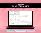 Couples Budget Planner Monthly Family Budget Template Google Sheets Annual Shared Budget Biweekly Expense Tracker Bill Tracker Spreadsheet