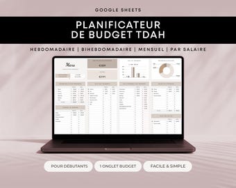 フランス語の予算プランナー Google スプレッドシート フランスの予算予算プランナー、フランス語の月次予算プランナー、フランス語の月次予算スプレッドシート