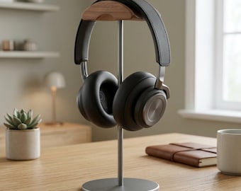 Wooden Headphones Stand