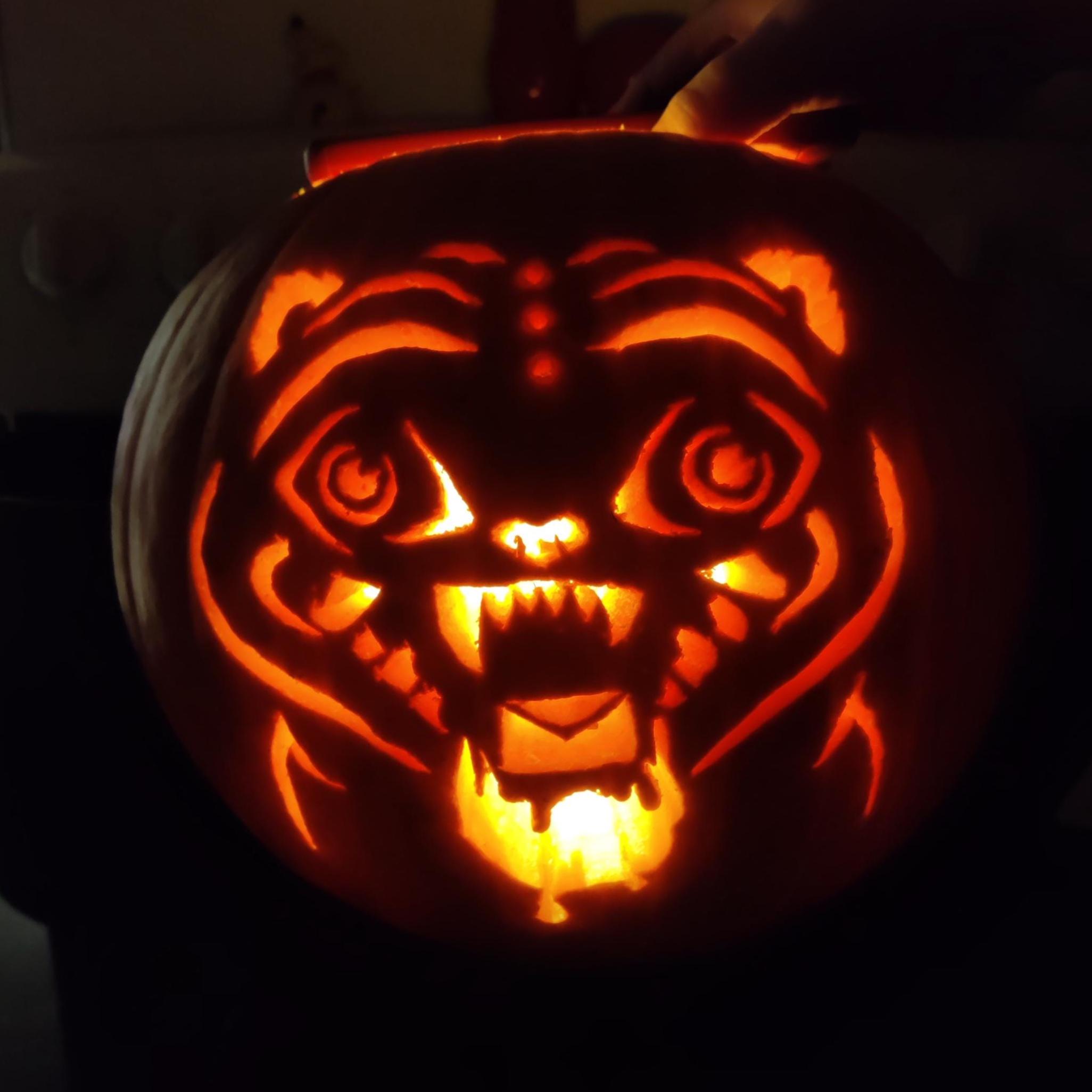 K-pop Demon Hunters Pumpkin Carving Patterns - Etsy