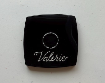 Engraving Only - Personalized Luxury Compact Mirror Engraving Service