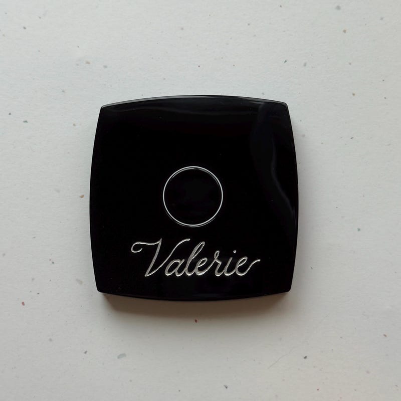 Mini Merror Compact Engraving Mirror - Etsy