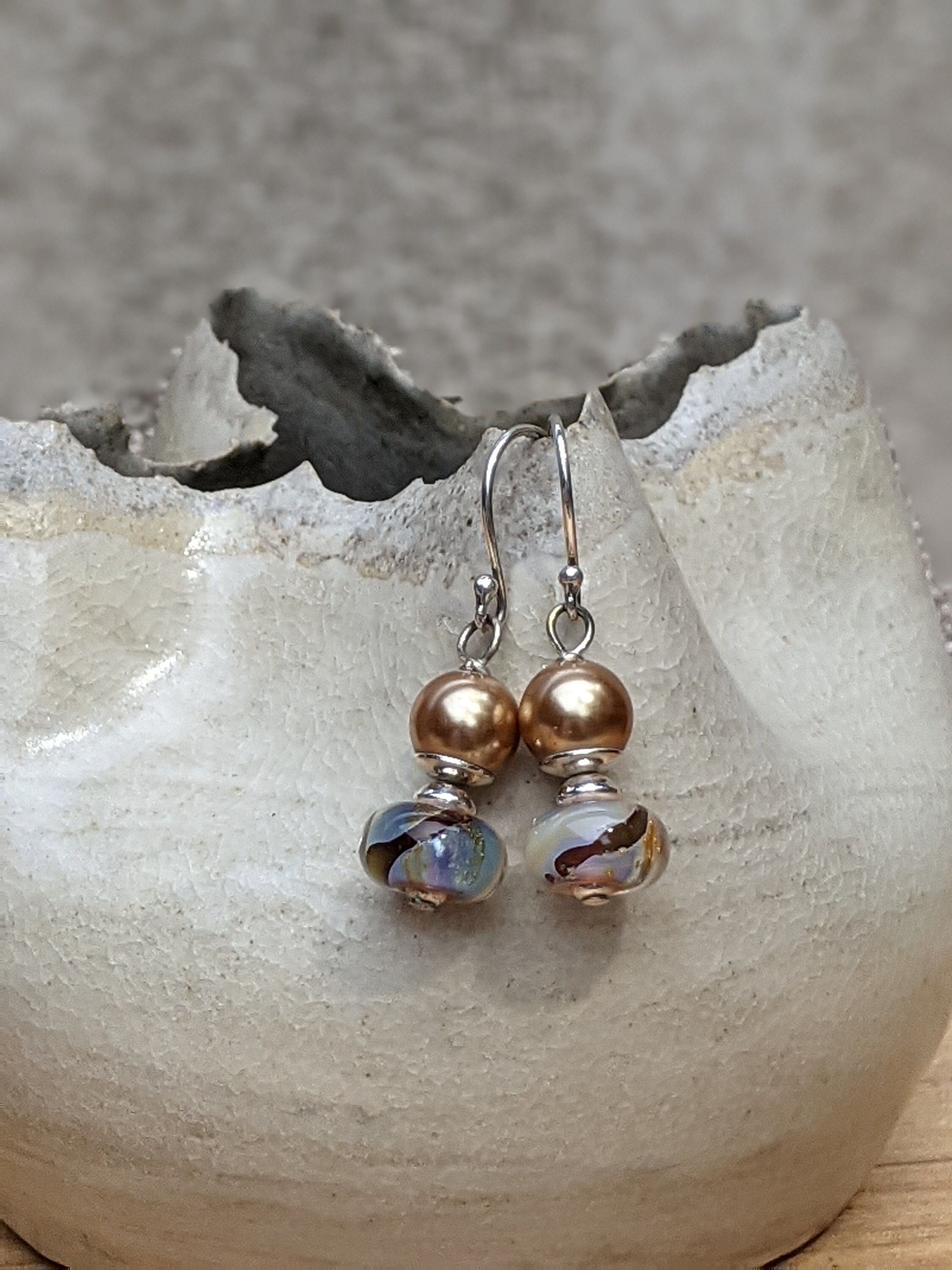 Orecchini di lusso con perle pendenti in argento | Acquisti Online su Orecchini di lusso con perle pendenti in argento | Acquisti Online su