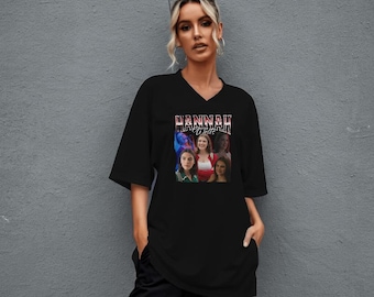 Hannah Wells retro-tröja | Skjorta inspirerad av utanför campus | 90-tals vintage-hockeyromantik-tröja | Briar U Booktok-tröja med grafisk design