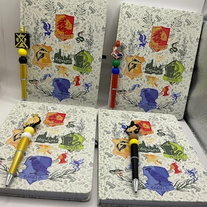 Harry Potter Journal and focal bead pen