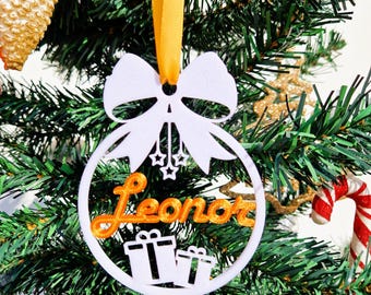 Personalized 3D Christmas Balls – Unique and Handmade Christmas Tree Decoration