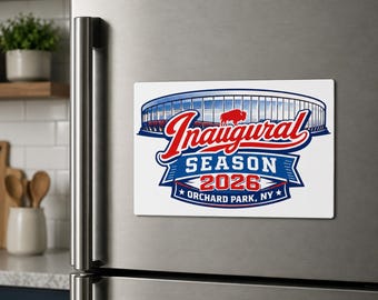 Buffalo Inaugural Season Magnet