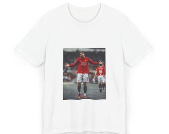 Cristiano Ronaldo Aura Tee, Sports Fan Gift, Soccer Player Shirt, Football Lover Top