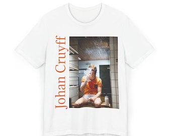 Johan Cruyff T-Shirt: Vintage Fußballlegende-T-Shirt