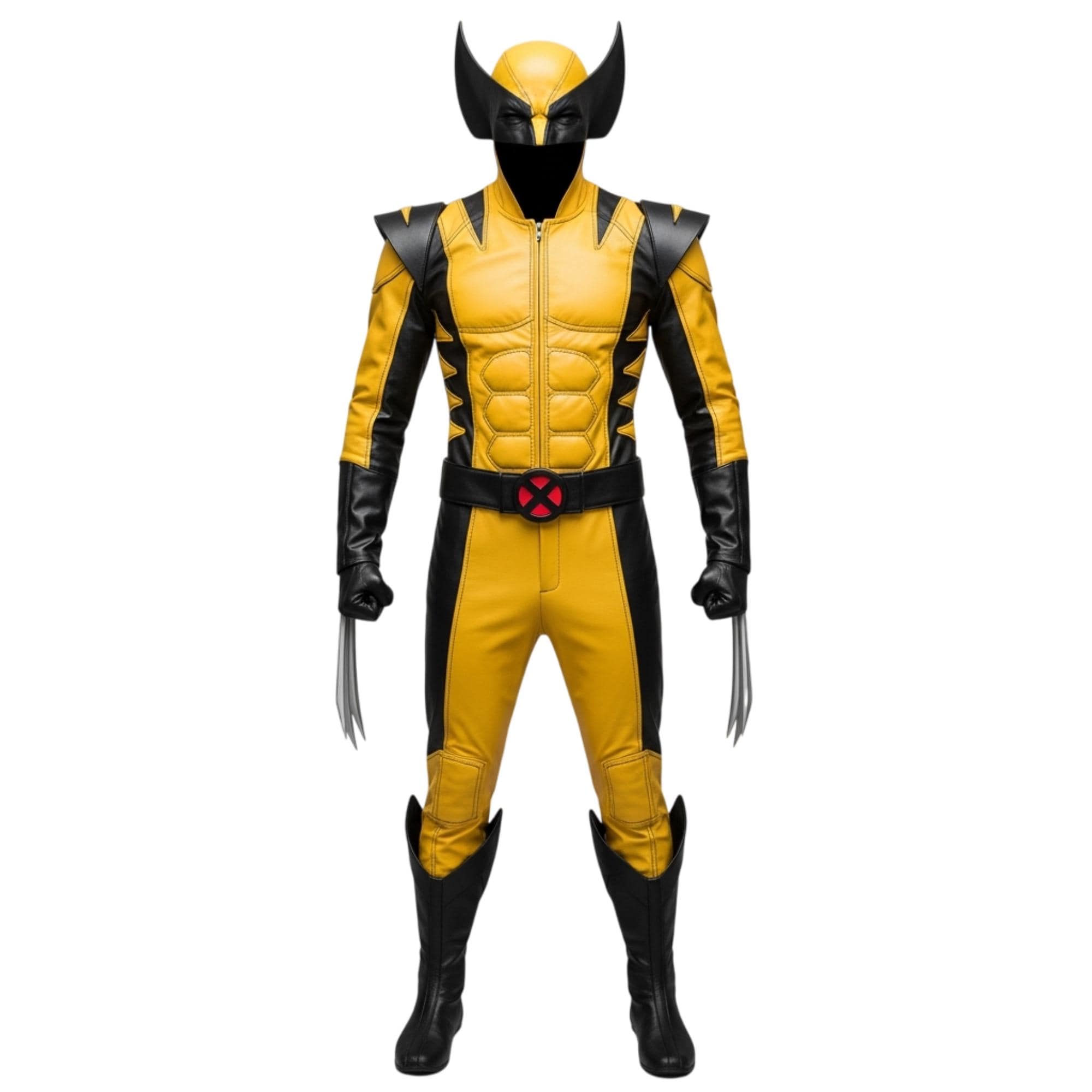 Handcrafted Wolverine Leather Costume: X-Men Inspired Cosplay Suit