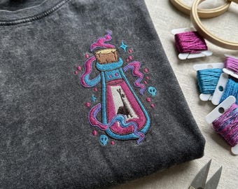 Camisa con veneno de Kuzco, camiseta con bordado de Yzma de Llama, villanos de El Emperador y sus Locuras, camisa familiar a juego, camiseta de Yzma villana de Disney