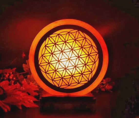 Rustic Wooden Basket Himalayan Salt Lamp – Large 8.5"–9" Wellness & Decor Piece .