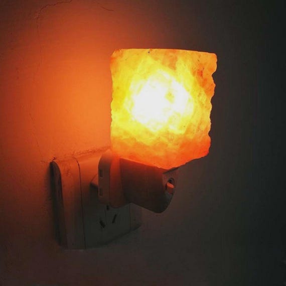 Betus Himalayan Salt Wall Lamp – Natural Crystal Night Light with Air Purifying Benefits
